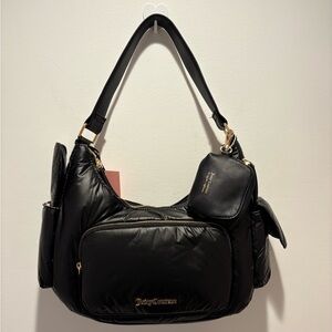 Juicy Couture Liquorice Timeless Hobo Bag
